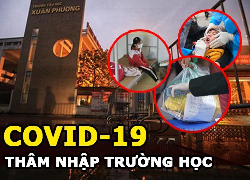 COVID-19 thâm nhập trường học | Hiệu trưởng cùng hàng loạt học sinh phải cách ly