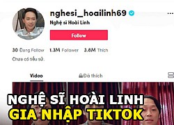 Artist Hoai Linh created a new record when joining TikTok