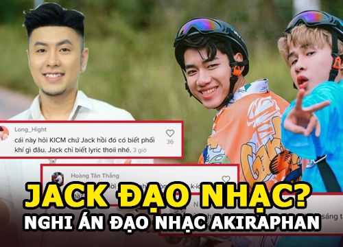 Jack vướng nghi án đạo nhạc của Akira Phan bài Em gì ơi