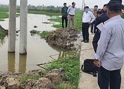 Thanh Hóa: Hai anh em ruột chết đuối thương tâm dưới hố chôn cột điện