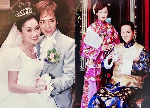 Ảnh hiếm trong lễ cưới của 'Chúc Anh Đài' Lương Tiểu Băng