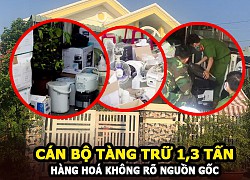 An Giang: Border guard officers hid more than 1.3 tons of goods of unknown origin at home