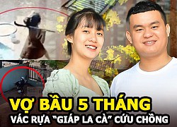 Vợ bầu 5 tháng cầm rựa bảo vệ chồng khi bị trộm tấn công