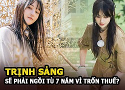 Trịnh Sảng ngồi tù bảy năm vì trốn thuế? Khiến cả giới giải trí "điêu đứng" bị điều tra