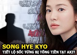 Song Hye Kyo revealed that she was blackmailed by close people and threatened to throw acid, ruining her career