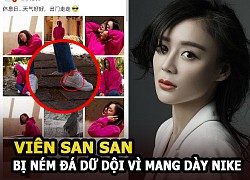 Viên San San bị ném đá dữ dội vì mang giày Nike trong khi loạt sao hạng Cbiz hủy hợp đồng