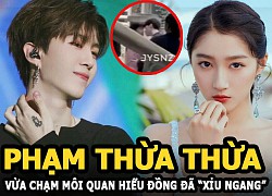 Pham Thua Thua just touched Quan Hieu Dong&#39;s lips and &quot;fazed&quot;, the truth that made fans faint