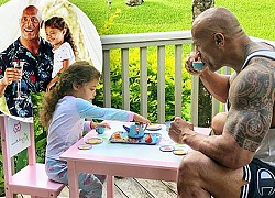 &#39;The Rock&#39; Johnson - The &quot;Fast and Furious&quot; star shares the secret of being a &quot;baby dad&quot;