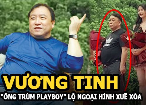 Vương Tinh - "Ông trùm Playboy" xứ Trung lộ ngoại hình xuề xòa trong sự kiện