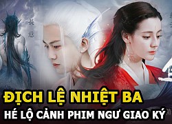 Địch Lệ Nhiệt Ba xoa đầu Nhậm Gia Luân, hé lộ cảnh phim trong Ngự Giao Ký