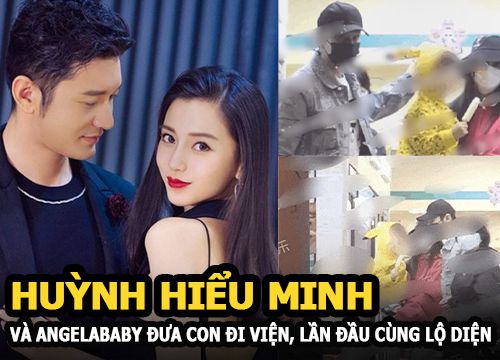 Huỳnh Hiểu Minh, Angelababy đưa con đi viện, tưởng tái hợp nhưng hành động lên xe lại gây tranh cãi