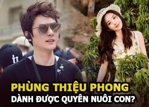 Phùng Thiệu Phong giành được quyền nuôi con, Triệu Lệ Dĩnh sắp nối gót Dương Mịch?