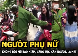 Lái xe không đội mũ bảo hiểm văng tục, cắn người, la hét là công an và cái kết liên tục xin lỗi?