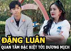 Dang Luan pays special attention to Duong Mich, calling her very cute