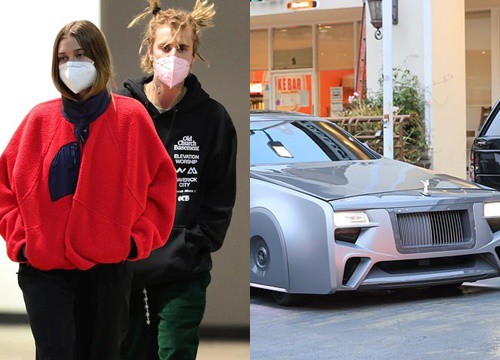 Hốt hoảng khi thấy vợ chồng Justin Bieber hẹn hò: Chồng tóc như ổ gà, Hailey "lây" style, nhưng xế hộp 7,6 tỷ mới là điểm nhấn