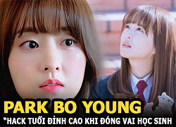 Park Bo Young continued to &quot;hack her age&quot; to the top when she played a student even though she was 32 years old