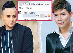 Cao Thái Sơn đáp trả "ai hát lại thì mình vỗ tay" khi bị Nathan Lee mua lại loạt ca khúc hit