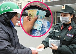 The old driver used the small amount of money in his pocket to support the boy carrying the mask to donate to Bac Giang