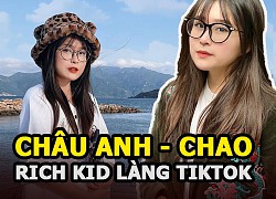 Chau Anh (Chao) rich kid from tiktok village: Ride a Porsche, tuition fee 730 million, 14 years old manages dozens of people