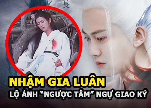 Nhậm Gia Luân lộ ảnh "cảnh ngược" đẹp xuất sắc ở Ngự Giao Ký