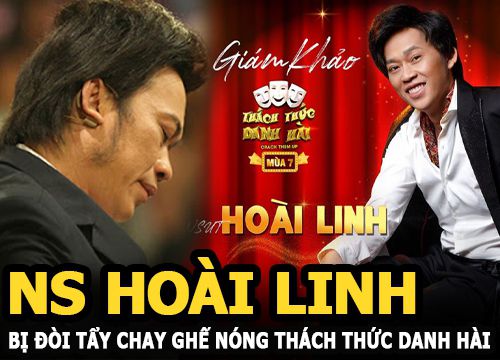 NS Hoài Linh bị đòi tẩy chay khỏi ghế nóng Thách thức danh hài, phía Điền Quân lập tức lên tiếng