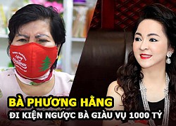 Ms. Phuong Hang announced a counter-suit against Ms. Le Thi Giau when she was asked for 1,000 billion VND