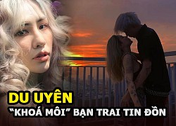 Du Uyen locked the lips of her rumored boyfriend El Anh Thoai with a good profile