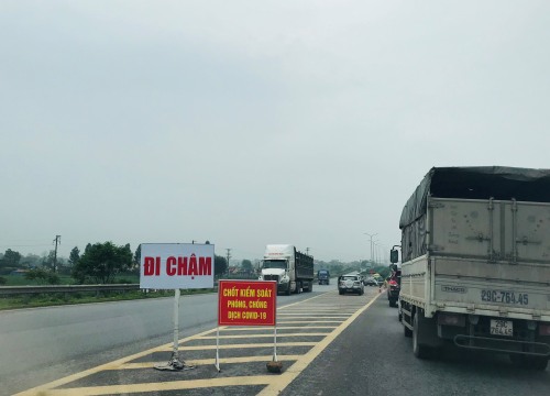 Bắc Giang xử phạt tài xế lái ô tô thông chốt kiểm dịch