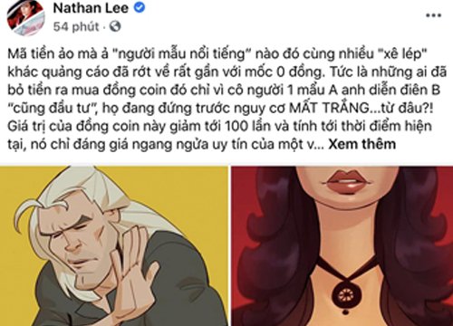 Nathan Lee mỉa mai Ngọc Trinh "dơ bẩn, thiếu liêm sỉ" hậu sàn tiền ảo đóng cửa