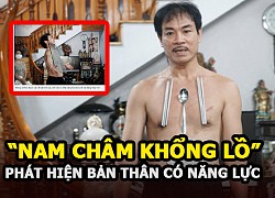 Người đàn ông thử theo clip trên mạng phát hiện cơ thể là "nam châm khổng lồ"