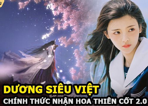 Dương Siêu Việt chính thức nhận vai chính trong Trùng Tử - Hoa Thiên Cốt phiên bản 2.0