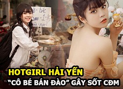 Hotgirl Hai Yen turned into a &quot;peach girl&quot; causing a fever in the online community