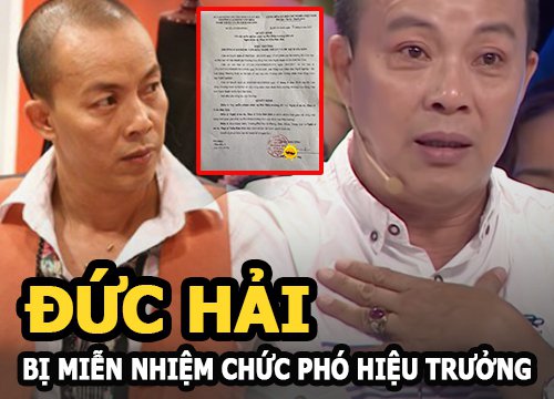 Nghệ sĩ Đức Hải bị miễn nhiệm chức vụ Phó Hiệu trưởng sau scandal vạ miệng trên Facebook