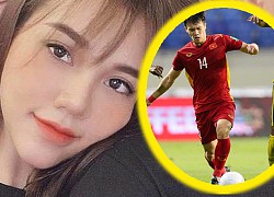 Gia Han - The girlfriend of player Hoang Duc has a great visual and is very passionate about spreading &quot;crawl salary&quot; online 