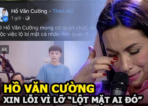 Hồ Văn Cường quay clip xin lỗi Phi Nhung, netizen cho rằng dàn dựng vì ánh mắt của ba mẹ ruột