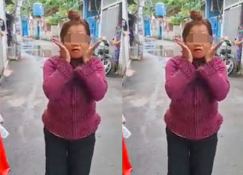 Người phụ nữ cố tình lao xe vào khu vực phong tỏa, không đeo khẩu trang, hét lớn: 'Đường về nhà quen thuộc của người ta mà cấm gì'
