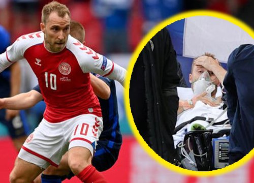 Christian Eriksen tuyển Đan Mạch đột quỵ trên sân đấu Euro, netizen và dàn sao Việt bàng hoàng