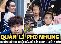 Who is the manager of Phi Nhung - who is keeping 200 hundred million of Ho Van Cuong for 5 years?