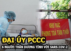 Đại uý Cảnh sát PCCC TP.HCM 6 người thân dương tính với SARS-CoV-2