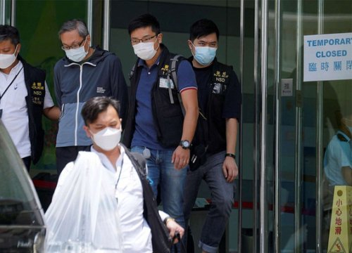 Lãnh đạo báo Hong Kong bị cáo buộc thông đồng với nước ngoài