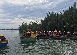 "Say sóng" màn múa thúng đặc sắc ở rừng dừa Bảy Mẫu Hội An