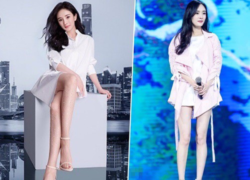 Dương Mịch sở hữu đôi chân nuột "danh bất hư truyền"