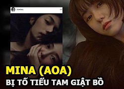 Mina (AOA) bị tố là tiểu tam giật bồ hậu công khai hẹn hò, bạn trai lập tức lên tiếng