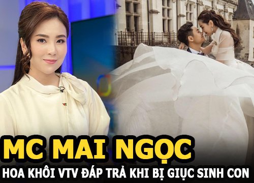 Mai Ngọc - Hoa khôi VTV đáp trả siêu gắt khi bị giục sinh con