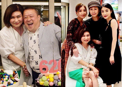 Tăng Chí Vỹ và dàn sao đến dự sinh nhật bà trùm TVB