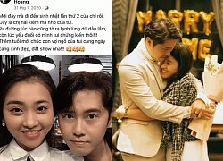 The girlfriend of the late actor Hai Dang shared a touching letter on her birthday