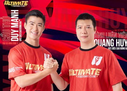 HOT: Cầu thủ Duy Mạnh chính thức trở thành đại diện hình ảnh của UFC - Siêu Sao Bóng Đá do VTC Game phát hành