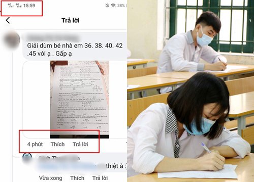 Đề thi toán kỳ thi tốt nghiệp THPT Quốc gia 2021 bị "chuyển" ra ngoài, công an vào cuộc xác minh