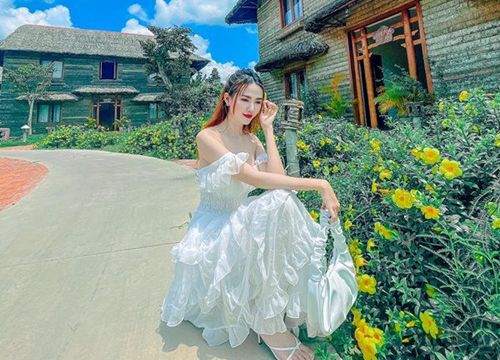Hoa hậu Phan Thị Mơ bay bổng tựa 'tiên tử' trong loạt ảnh check-in Cần Thơ