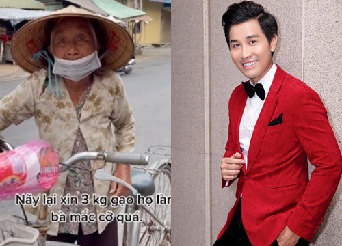 MC Nguyên Khang lên tiếng vụ bà cụ bị nói nặng khi xin gạo từ thiện